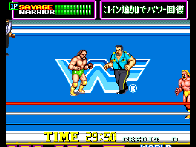 WWF Superstars (Japan) Screenshot 1